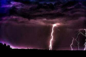 Thunder And Lightning Wallpaper