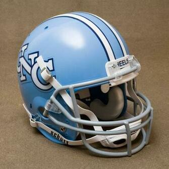 Unc Chrome Football Helmet North Carolina Tar Heels