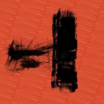 Red And Black Rollover Zen Abstract Art Painting By