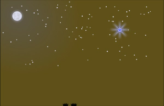 Nativity Scene Background Vector Clip Art