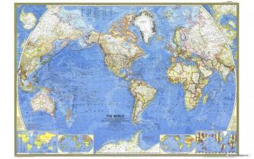 Wallpaper World Map