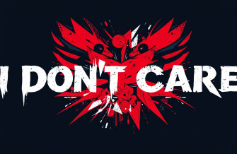 I Dont Care Wallpaper