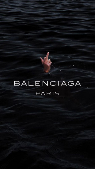 Balenciaga Exclusive Wallpaper Money