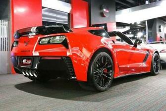 Chevy Corvette C7 Z06 Coupe Cars Red Wallpaper Background