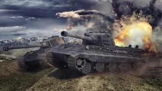 World Of Tanks Tiger Ii Wallpaper HD