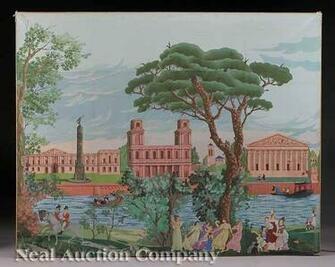 Scenic Wallpaper Panel After Jean Zuber Et Cie Lot