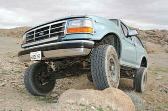 Ford Bronco Offroad Custom Truck Suv Wallpaper