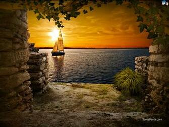 Sailboats Wallpaper