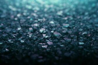 Blue Crystals Wallpaper