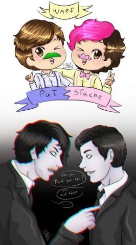 Markiplier Egos Matpat Fan Art