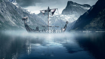 Viking Longship Nordic Sea Txnyyb2j0rz8x9ut Wallpaper