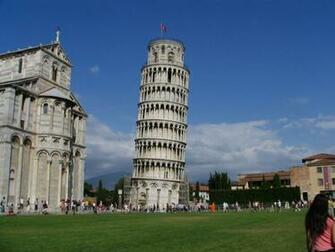 Tower Of Pisa HD Wallpaper Landmarks