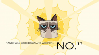 Grumpy Wallpaper