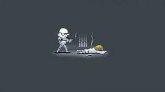 Minimalist Star Wars HD Wallpaper