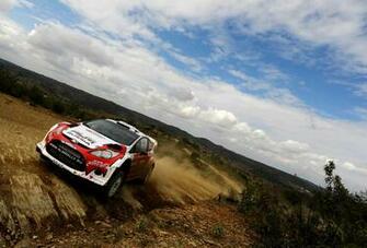 Wallpaper Ford Fiesta Car Rally Wrc Rotating Sports Sky Clouds