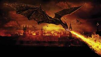 Reign Of Fire Dragon Helicopter London Movies Movie Dragons