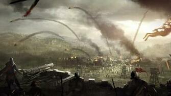 War Battle Wallpaper Missiles