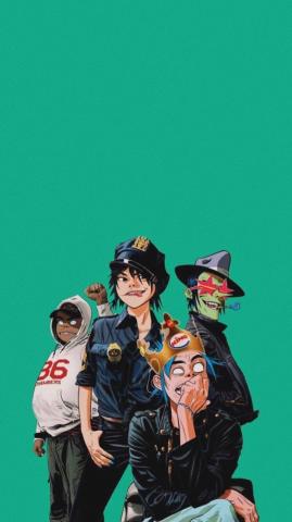 Gorillaz Wallpaper On Art Monkeys Band