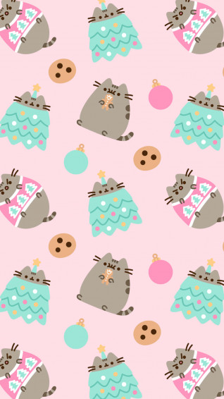 Pink Christmas Wallpaper