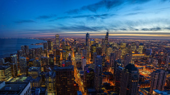 Chicago City In Illinois United States 4k Ultra HD Wallpaper For