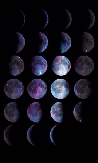 Moon Phases Wallpaper