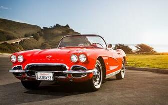 Corvette California Dreaming Classics HD Wallpaper Desktop