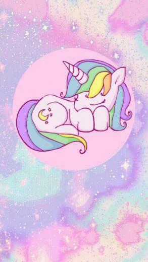 Cartoon Unicorn Wallpaper