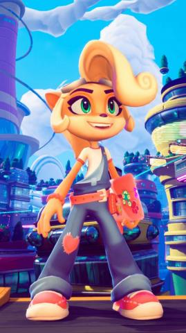 Coco In Crash Bandicoot It S About Time 4k Ultra HD Mobile Wallpaper
