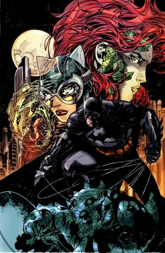Batman Wallpaper Jim Lee Hush Inedit By