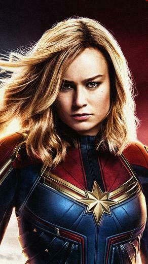 Mobile Wallpaper Captain Marvel Movie Poster HD