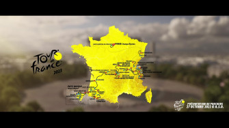 Tour De France 3d Presentation Of Route Cycling Video