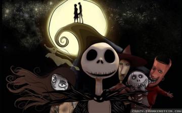 Nightmare Before Christmas Wallpaper Crazy Frankenstein
