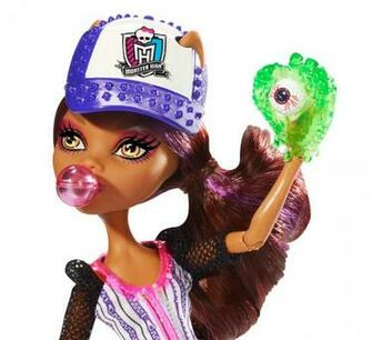 Akcesoria Lalka Monster High Sportowe Upiorki Clawdeen Wolf Bjr12 HD