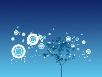 Blue Vector Wallpaper HD