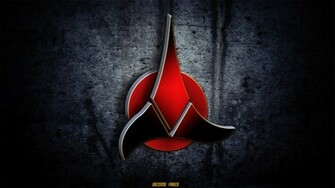 Star Trek Klingon Logo Wallpaper By Gazomg