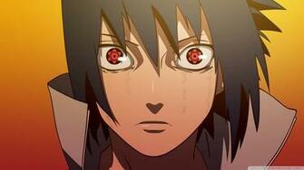 Sasuke Mangekyou Sharingan HD Desktop Wallpaper