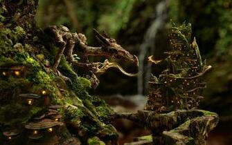 Woodland Dragon Wallpaper Myspace Background
