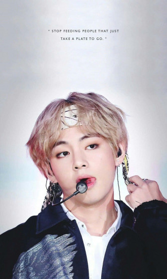 Taehyung Quote Picture Wallpaper