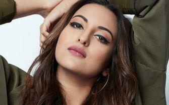 Actress Sonakshi Sinha Romantic Moods Full HD Wide Wallpaper