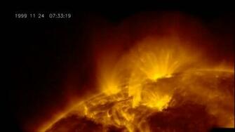 Space Solar Storm HD Wallpaper