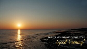 Good Evening Full HD Wallpaper