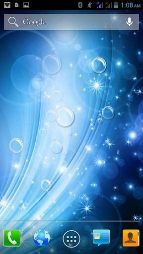 Bigger Bubbles Live Wallpaper HD For Android Screenshot