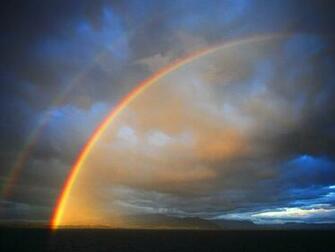Natural Rainbow Wallpaper HD Background