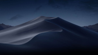 Wallpaper Macos Mojave Night Dunes Wwdc 4k Os