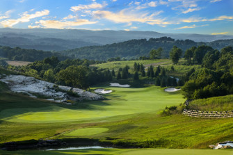 Mountain Golf Course Desktop Wallpaper