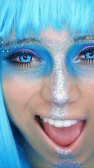 Blue Eyes Dyed Hair Eyelashes Pentatonix Teeth Kirstin
