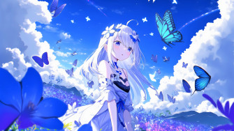 Update More Than Blue Anime Wallpaper 4k
