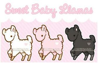 Cute Cartoon Llama Wallpaper Baby Llamas By Mooglegurl