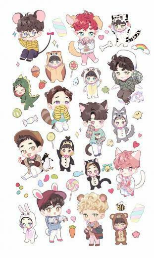 Bts Fanart Chibi Wallpaper Best Fan Imageforms Co