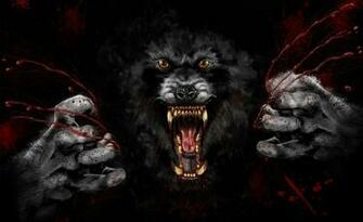 Dark Werewolf Wallpaper